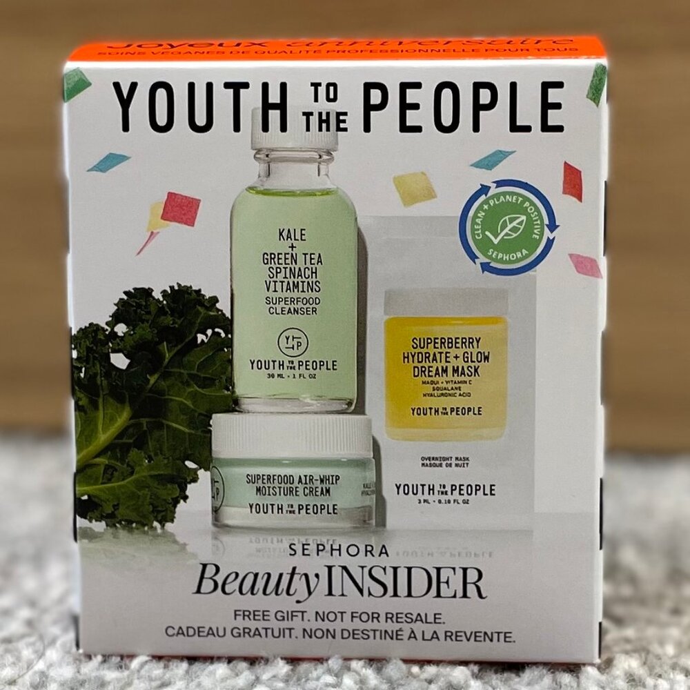 Sephora Youth to the People Skincare Birthday Gift Set